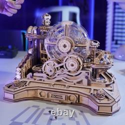 Pinball Gear Ball Challenge 3D Wooden Puzzle DIY Table Game Model EGC