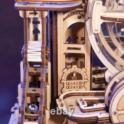 Pinball Gear Ball Challenge 3D Wooden Puzzle DIY Table Game Model EGC