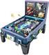 Pinball Machine Building Blocks Model Bricks Coin Operated With Lights & Music
