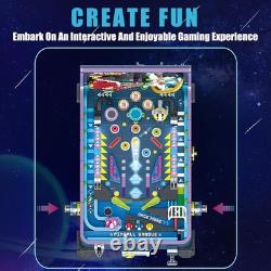 Pinball Machine Building Blocks Model Bricks Coin Operated with Lights & Music