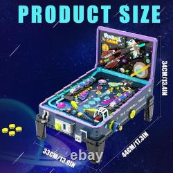 Pinball Machine Building Blocks Model Bricks Coin Operated with Lights & Music