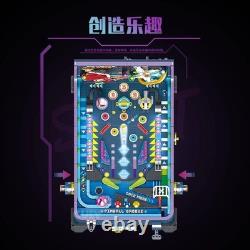 Pinball Machine Building Blocks Model Bricks DIY Boys MOC Toy