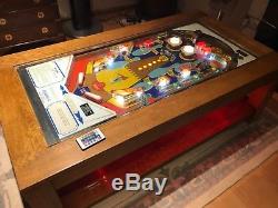 Pinball Machine Coffee Table Feature Table Gottlieb'Top Score' PlayField