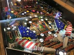 Pinball Machine Coffee Table Oak Table Zaccaria'LocoMotion' 1981 PlayField
