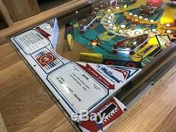 Pinball Machine Coffee Table Solid Oak Table 1976 Williams Aztec PlayField