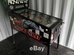 Pinball Machine, Data East Checkpoint, Porsche, Original