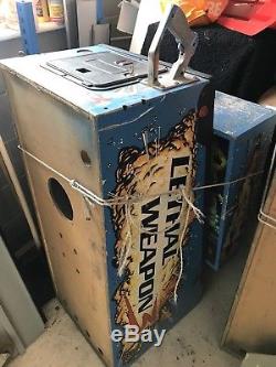 Pinball Machine Data East Lethal Weapon 3 1992 Flipper good project non working
