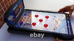 Pinball Machine, Electronic Tabletop Pinball Game, Table Pinball with Lights & S