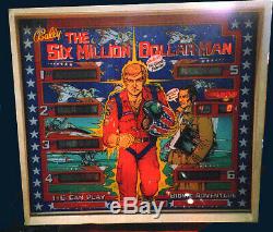 Pinball Machine Wanted Private Buyer, Travel Time, Six Million Doll Man, Eight Ball