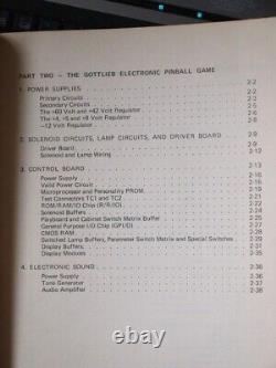 Pinball Machine repair maintenance service manual Hornick Electronics