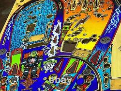 Pinball Monster Bash Williams 1998 Flipper PLAYFIELD USED Cond. 7/10 Mod. 1