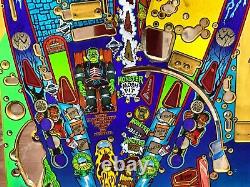 Pinball Monster Bash Williams 1998 Flipper PLAYFIELD USED Cond. 8/10 Mod. 2