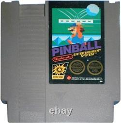 Pinball Nintendo NES Classic Action Adventure Strategy Video Game