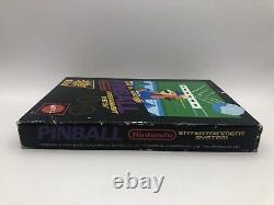 Pinball Nintendo Nes Rare Mattel 1st Print 1987 WithManual 8 Bit Retro PAL #0210