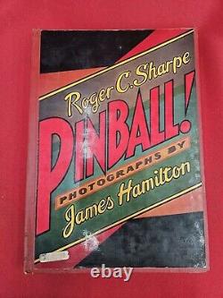 Pinball! Roger C. Sharpe James Hamilton Book Hardcover 1st Edition Game Machine