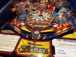 Pinball Williams FunHouse 1990 Flipper 100% Working Condition BestLowPriceWorld