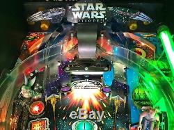 Pinball Williams Star Wars Episode I 3D Flipper All Original Manual Best Condi
