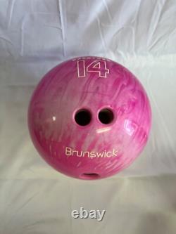 Pink Brunswick Cosmic Magenta Bowling Ball