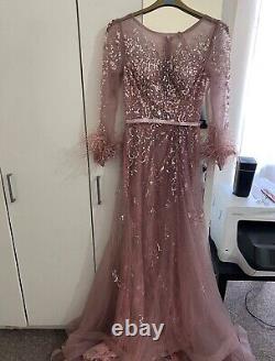 Pink Maxi Ball Gown Size 10