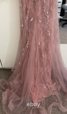 Pink Maxi Ball Gown Size 10