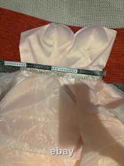 Pink Multilayered Prom Ball Gown Princess Style dress size 8