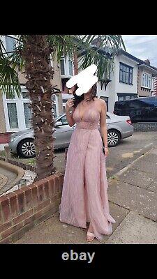 Pink Sparkly prom dress size 10 used