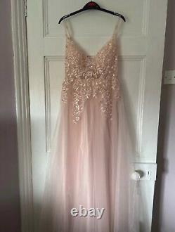 Pink prom dress size 2