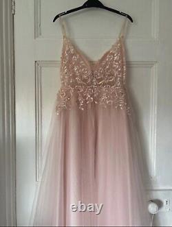 Pink prom dress size 2