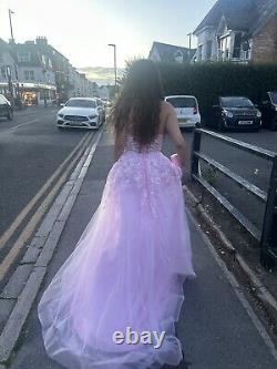 Pink prom dress size 6/8