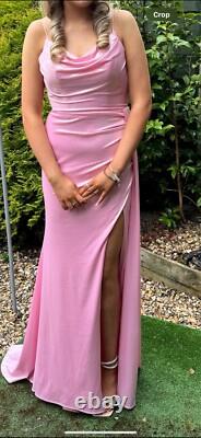 Pink prom dress size 8