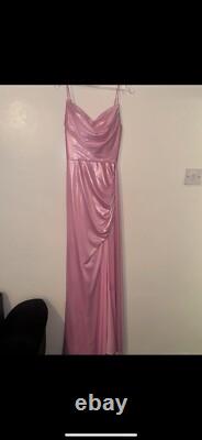 Pink prom dress size 8