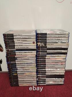 PlayStation 2 Game Bundle 50 Games (Good Games & All Tested). Worth nearly £400