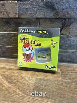 Pokemon Pinball Mini (Pokemon Mini/2001) Vintage VGC PAL