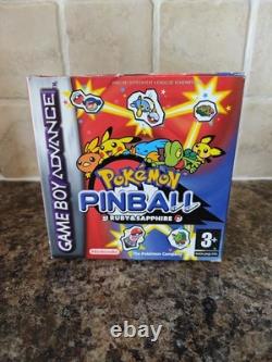 Pokémon Pinball Nintendo Ruby Sapphire Edition for Gameboy Advance