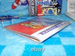 Pokémon Pinball Nintendo Ruby Sapphire Edition for Gameboy Advance Boxed