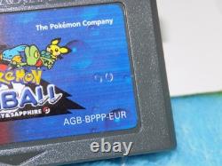 Pokémon Pinball Nintendo Ruby Sapphire Edition for Gameboy Advance Boxed