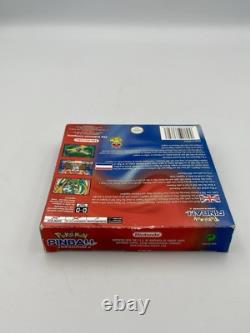 Pokemon Pinball Ruby & Sapphire Nintendo Gameboy Advance Video Game Boxed