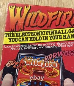 RARE 1979 PALITOY WILDFIRE ELECTRONIC PINBALL game Boxed
