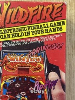 RARE 1979 PALITOY WILDFIRE ELECTRONIC PINBALL game Boxed