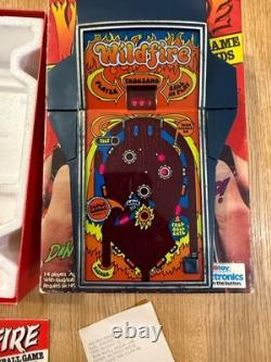 RARE 1979 PALITOY WILDFIRE ELECTRONIC PINBALL game Boxed