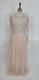 Rare Needle & Thread Dress Pink Sparkle Cocktail Evening Gown New Boxed #m
