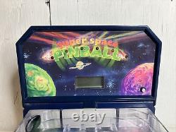 RARE Vintage Everbright Toys Super Space Pinball Tabletop Pinball Machine