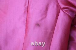 RASARIO Ladies Pink Silk Puff Sleeve Voluminous Skirt Maxi Dress EU38 UK10 NEW