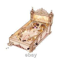 ROKR 3D Pinball Machine EG01 Wooden Puzzle DIY Gift