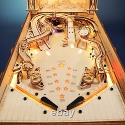 ROKR 3D Pinball Machine EG01 Wooden Puzzle DIY Gift