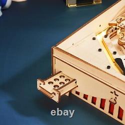 ROKR 3D Puzzle for Adults Pinball Machine Wooden Puzzle Brainteaser Building Toy