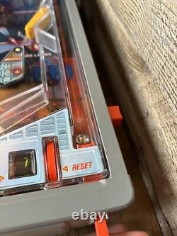 Rare VTG TOMY Astro Shooter Pinball Electronic Tabletop Game Working With Cables