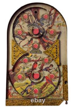 Rare Vintage 1930's Lindstrom's Nesting Birds Wall Display Bagatelle Pin Ball