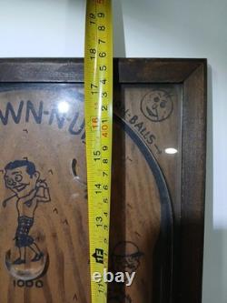 Rare Vintage Pin Ball Game Clown-N-UP Wooden 1930's! Wood Working Pinball