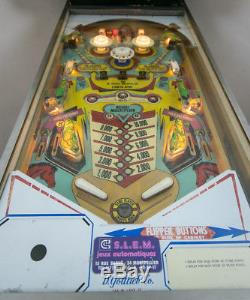Rare Vintage Retro Pinball Machine Gottlieb Bronco 4 player 1977